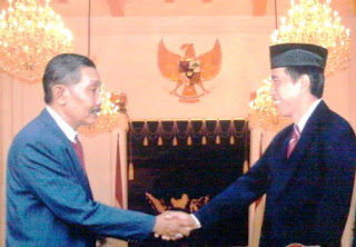 Pimpinan Redaksi POTRET RI 007 dan Presiden RI