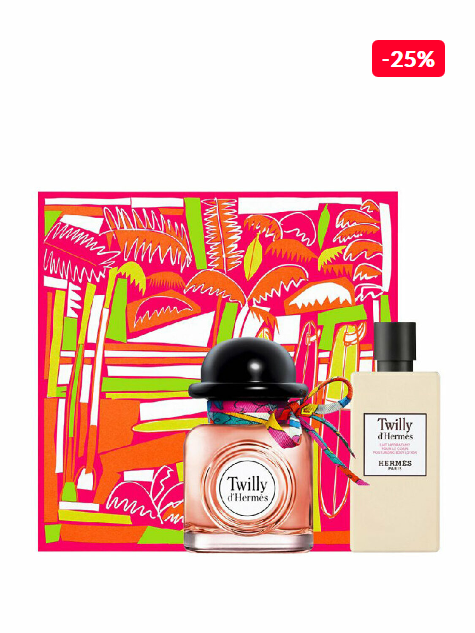 Set cadou Hermes Twilly D'Hermes (Apa de parfum 85 ml + Lotiune de corp 80 ml), pentru femei