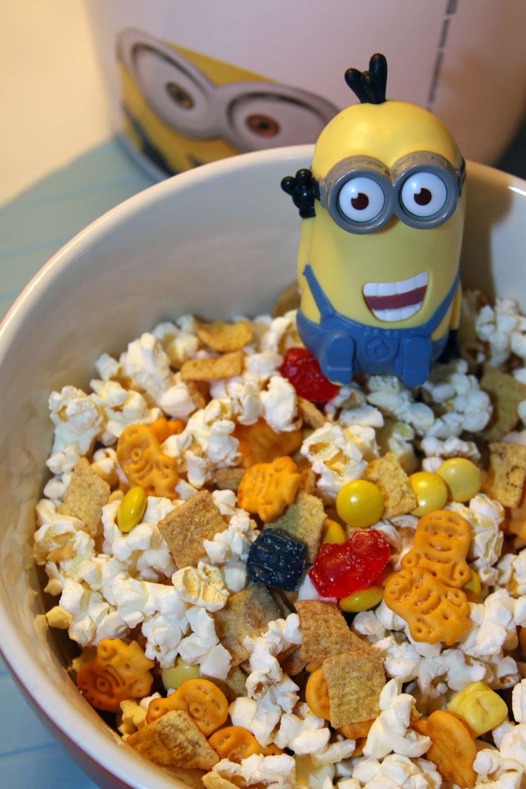 For the Love of Food: Minion Munchies Movie Snack Mix