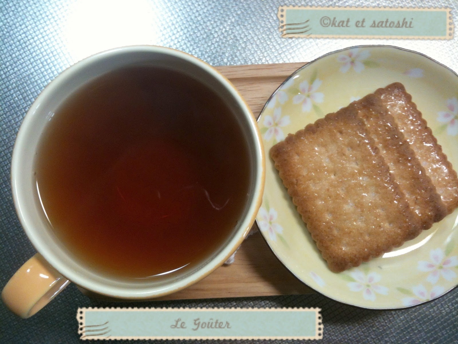 Our Adventures in Japan coconut sablé ice cream sandwich