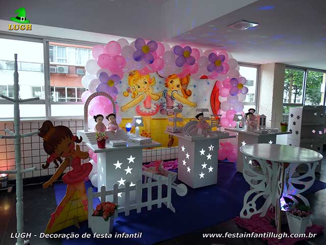 Decoração de aniversário tema Bailarinas Decoração de aniversário tema Bailarinas