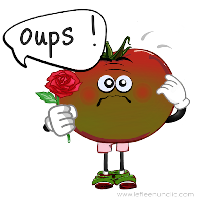 Expressions en français : Être rouge comme une tomate