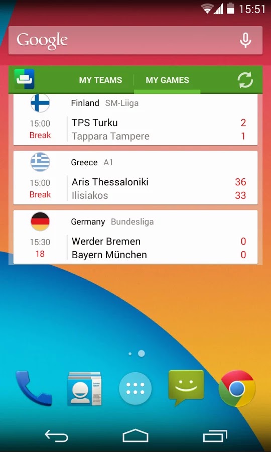 SofaScore - Resultados desportivos em directo ~ Apps do Android
