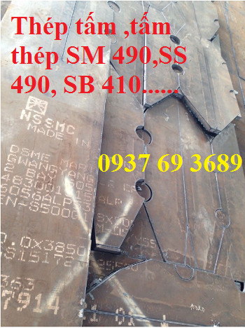 Thép tấm ,tấm thép SM490, SS 490, SB410 Untitled