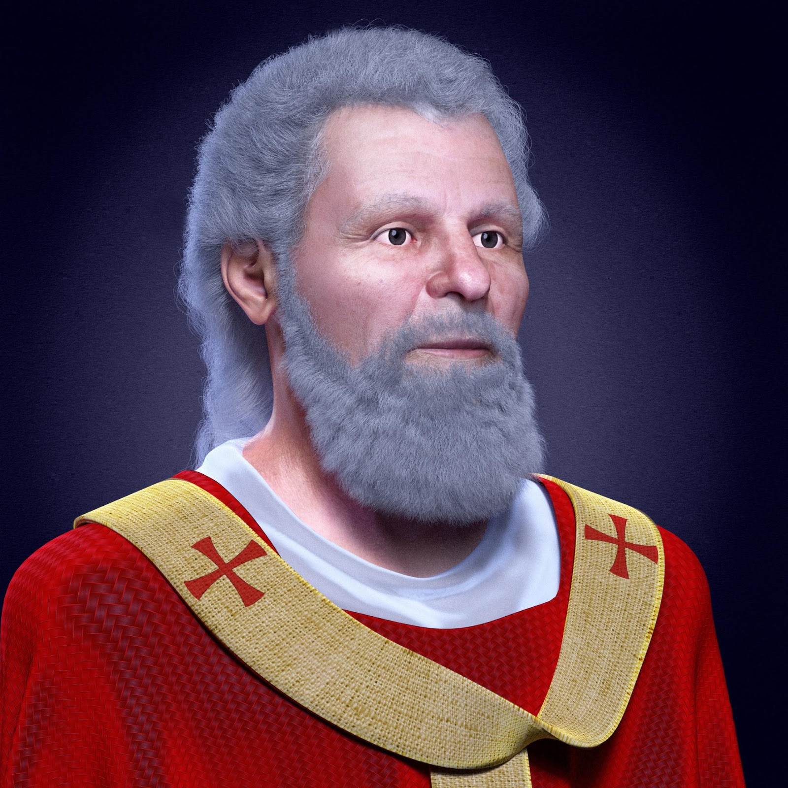 ATOR The 3D facial reconstruction of Saint Valentine, the patron saint