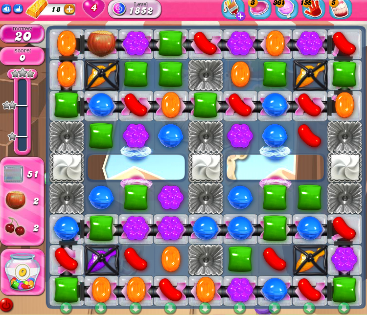 Candy Crush Saga 1852 Candy Crush Saga 1852