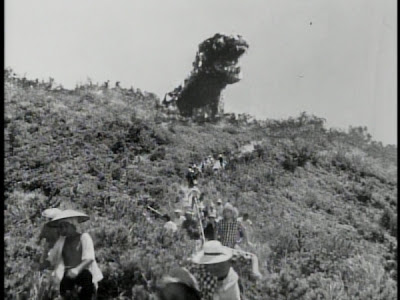 Godzilla on the mountain Gojira