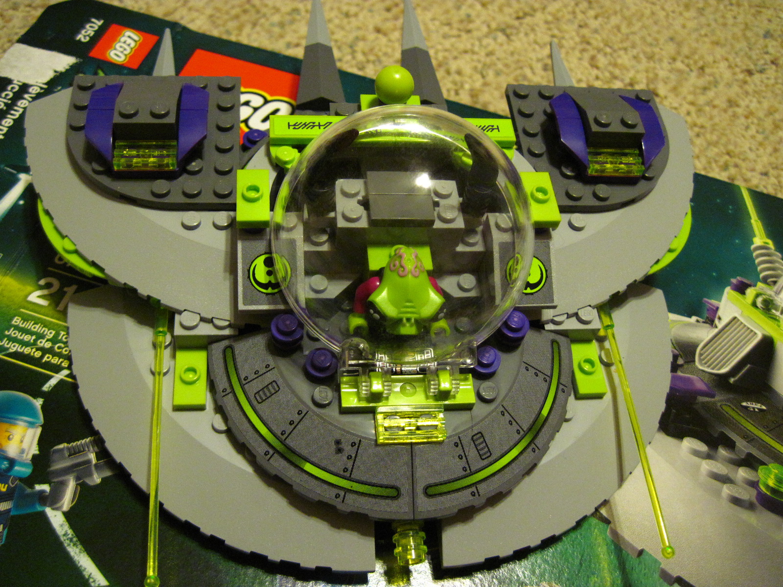 lego alien spaceship instructions