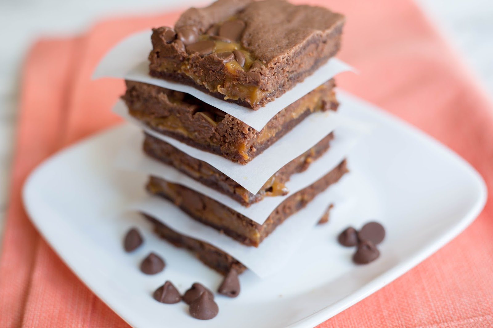 Silver Lining the best caramel chocolate brownies