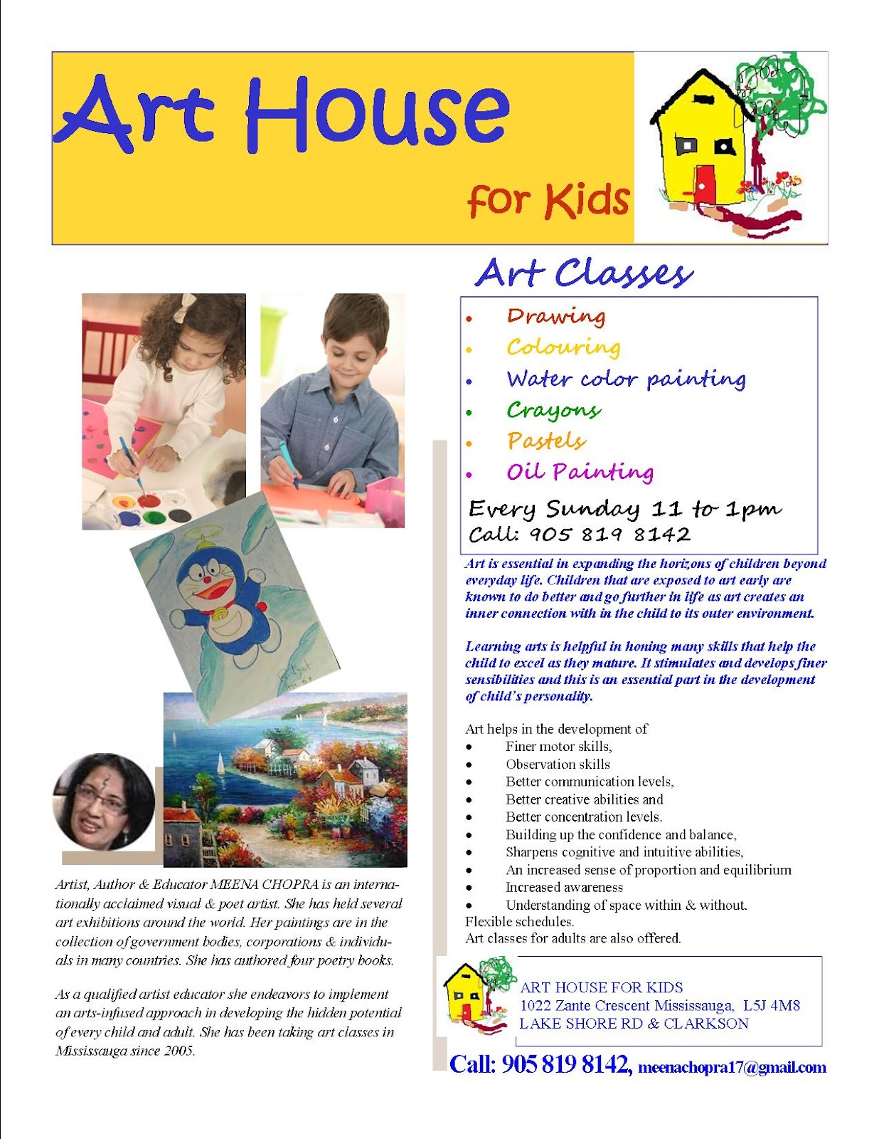 Contacts Free Teen Art Classes 6