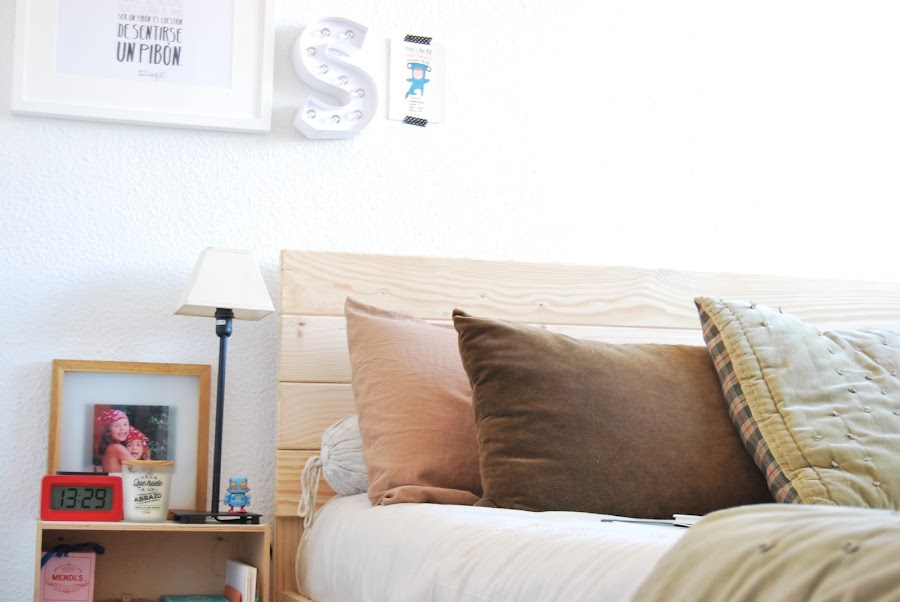 cama estilo nórdico barata Muebles Lufe