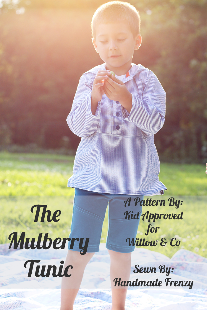 The Mulberry Tunic - A Willow & Co Pattern