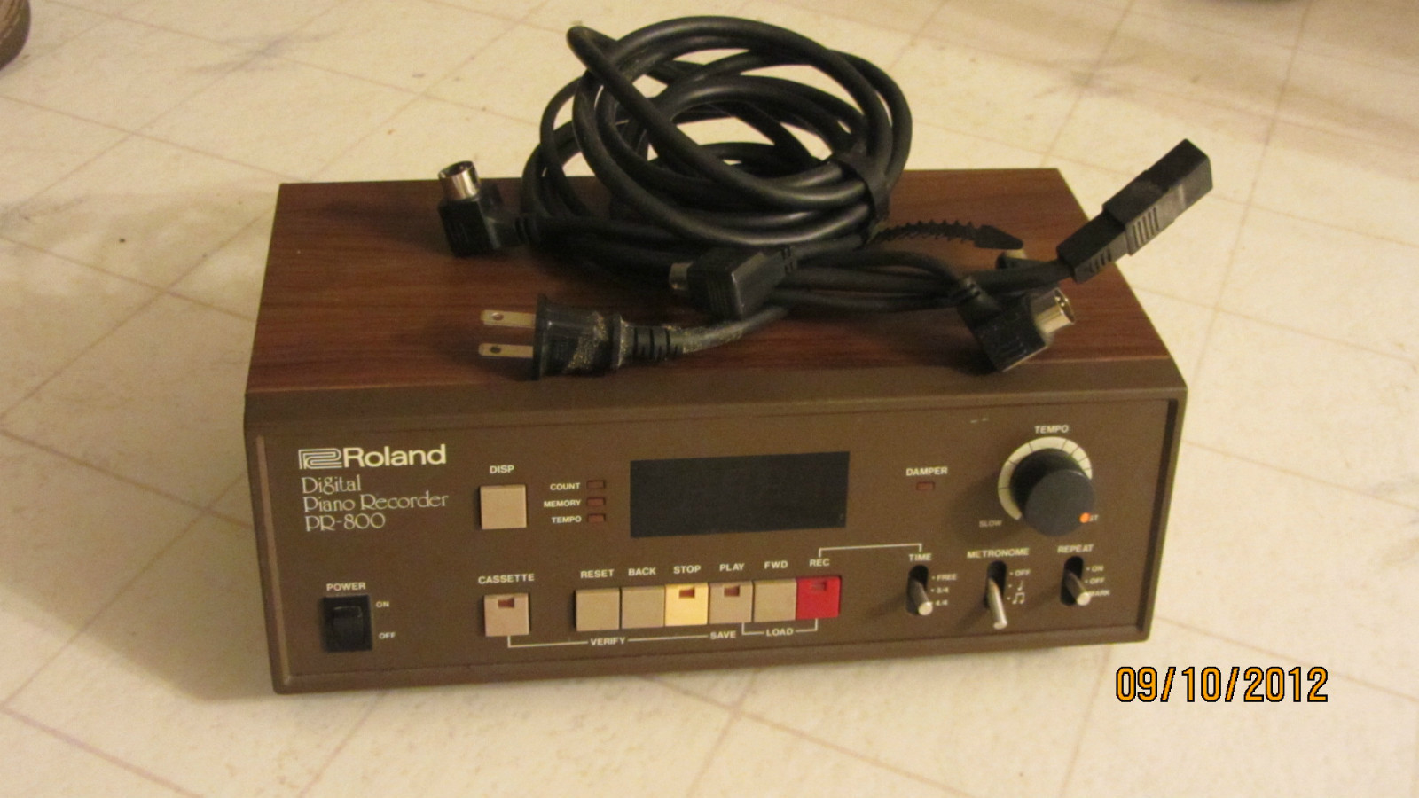 MATRIXSYNTH Roland PR800, Digital Piano Midi Recorder