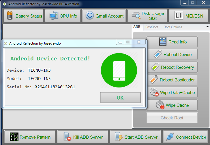 Android Reflector Tool Beta Version... All Mobile Flash Tool for