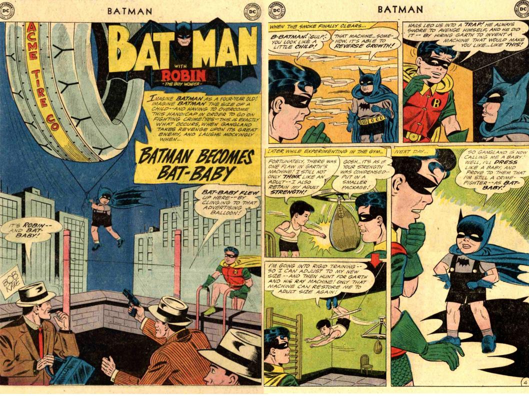 Dave's Comic Heroes Blog Batman BatBaby