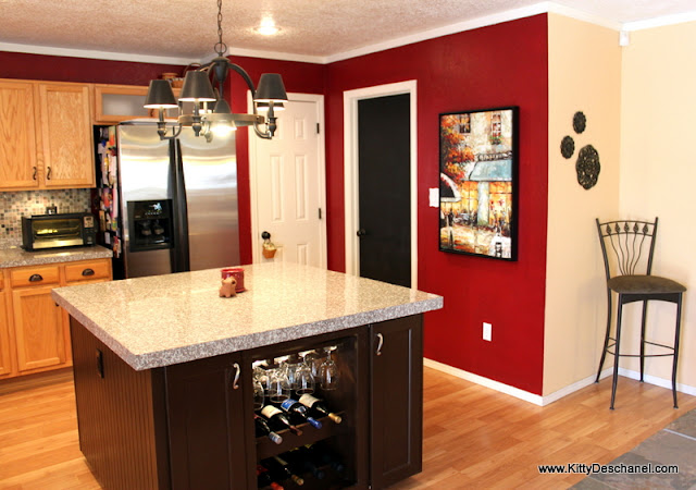 Behr cherry cobbler kitchen