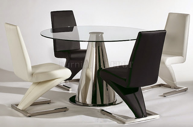 Modern Dining Table and Chairs