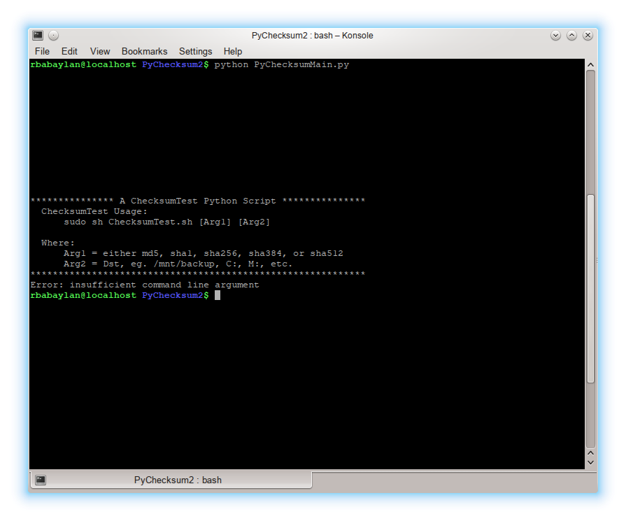 python checksum python checksum