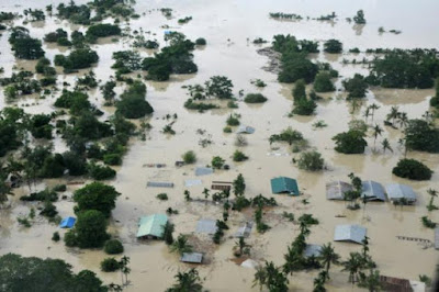 inundaciones Myanmar