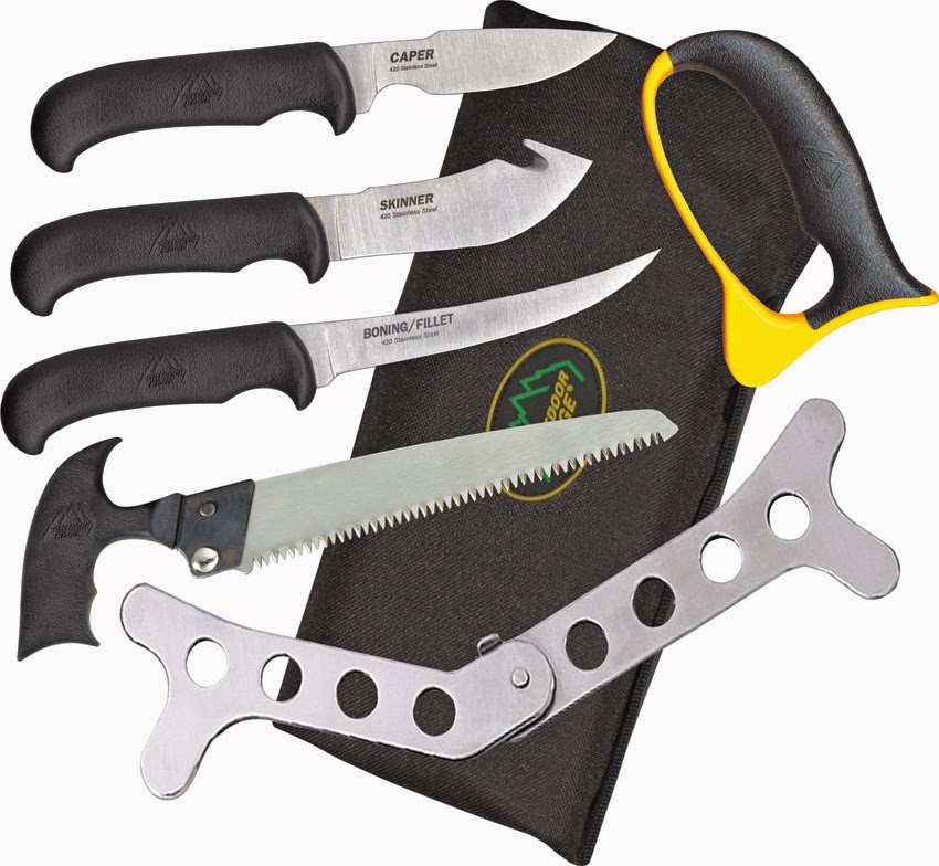 ARMAS BLANCAS 66 SET OUTDOOR EDGE POCKETLITE & FIELDLITE