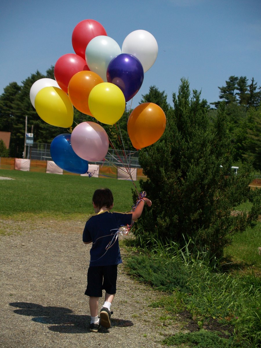 A Day at the Playground With Balloons