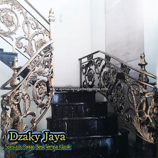 Railing-Tangga-Besi-Tempa-Klasik-13 Kumpulan, Produk, Railing, Tangga, Besi, Tempa, Klasik, Modern, Minimalis, Mewah