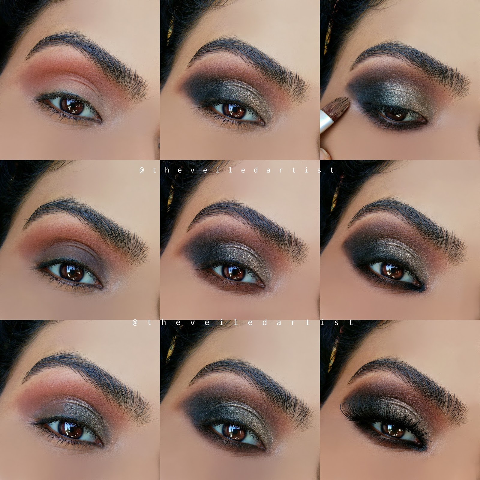 Dark Vixen Inspired Dramatic Eyeshadow Tutorial(step by step) The