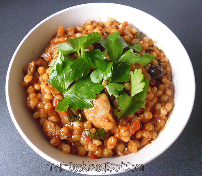 The Way I Cook Lemony Chicken Stew with Giant Couscous