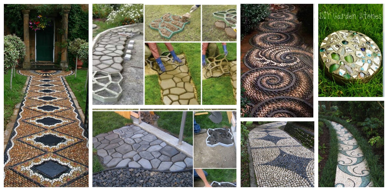 Sumamente elegante Por favor Independiente Ideas de pisos de cemento y piedras para decorar tu jardín ~ lodijoella