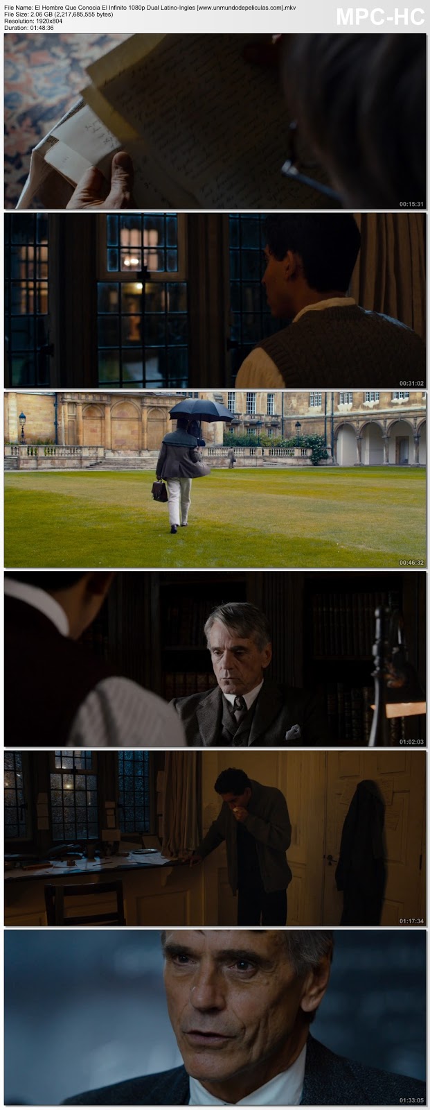 Capturas de la película.