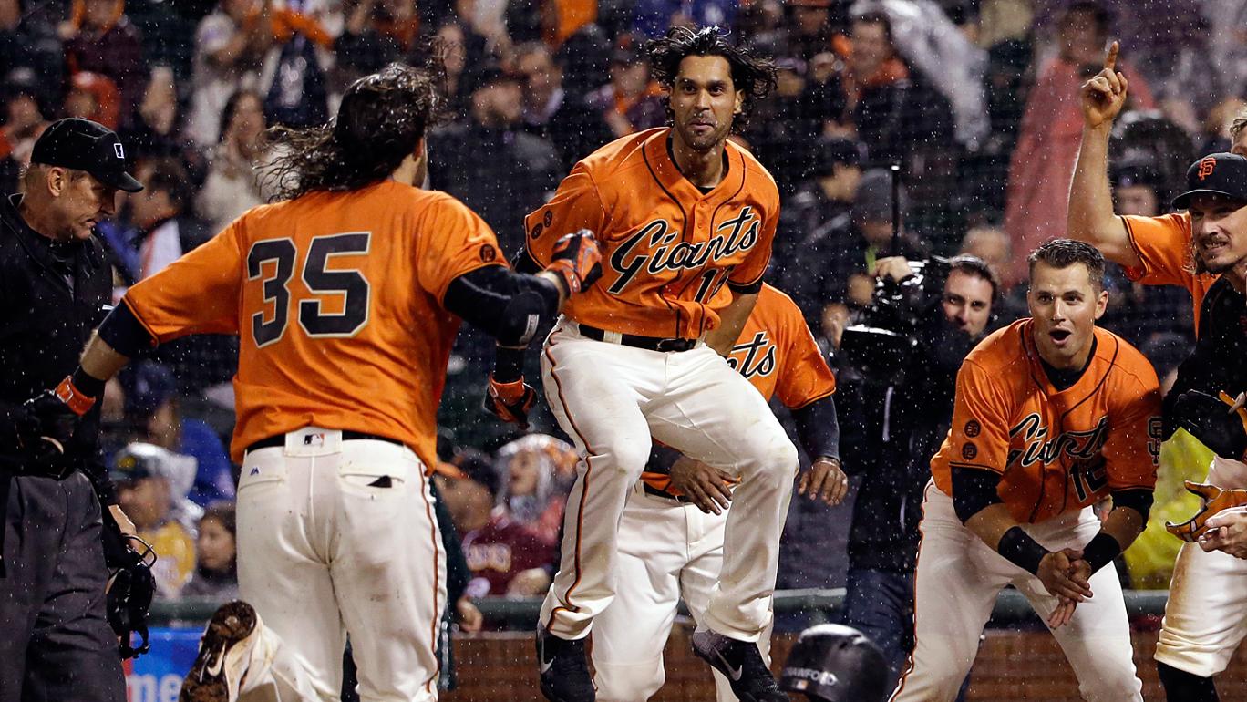MLB Giants spoil nohitter, win with walkoff shot