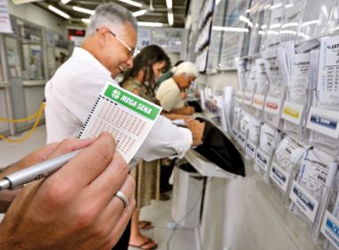 Sorteio da Mega-Sena pode pagar R$ 7 milhões nesta quarta-feira Sorteio da Mega-Sena pode pagar R$ 7 milhões nesta quarta-feira