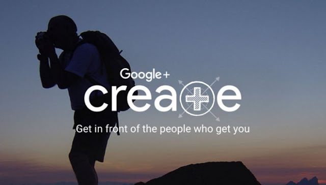 google plus create