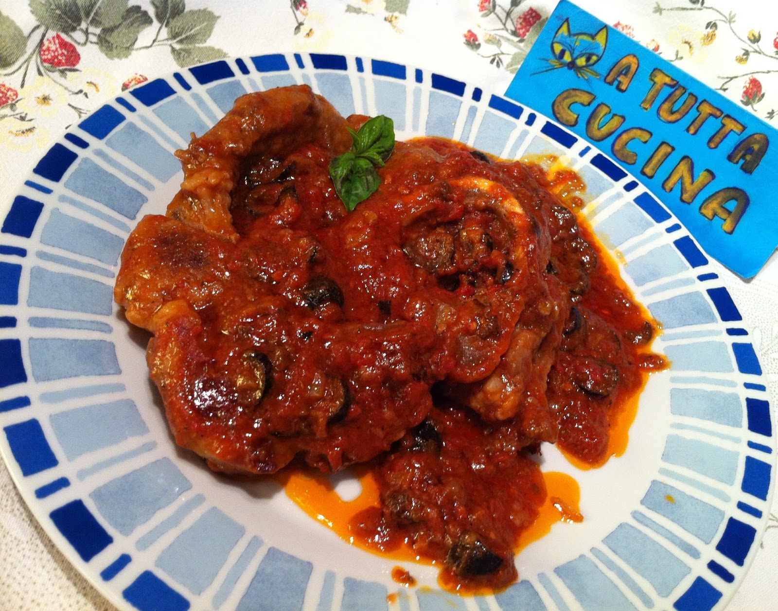 A TUTTA CUCINA: OSSIBUCHI alla PIZZAIOLA