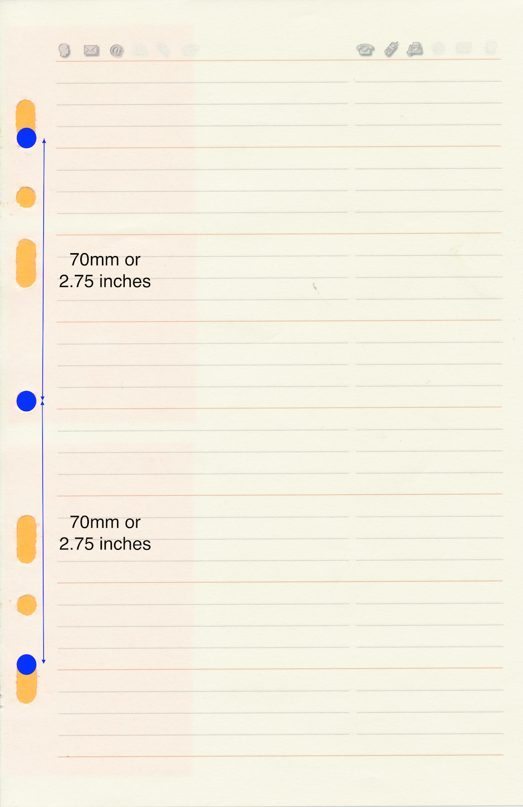 Standard euro slot dimensions calculator