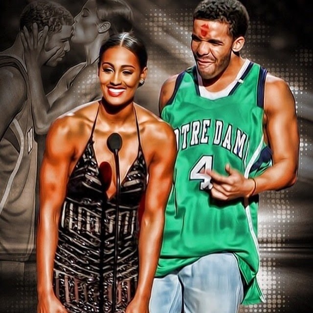 Drake shows obsession for basketball player Skylar Diggins - Gistmania.