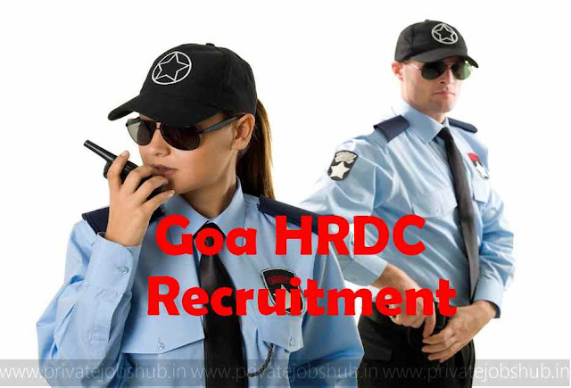 Goa HRDC Recruitment Goa HRDC Recruitment