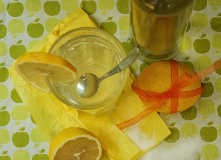 Ingwer-Melissen-Zitronen Sirup
