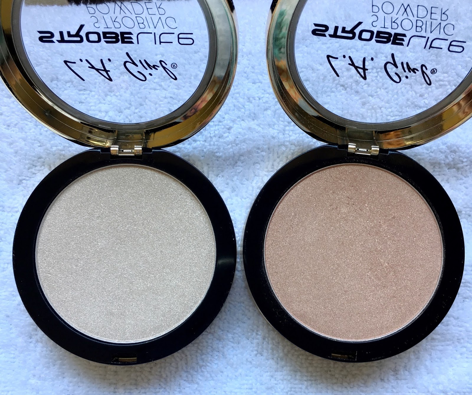 Suzy Qtip Review L.A. Girl Strobe Lite Strobing Powders