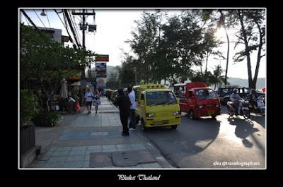 phuket, thailand, patong beach, pantai patong, sunset, bus umum ke patong phuket, bus to patong beach