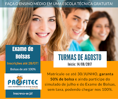Exame de Bolsas - Turma de Agosto