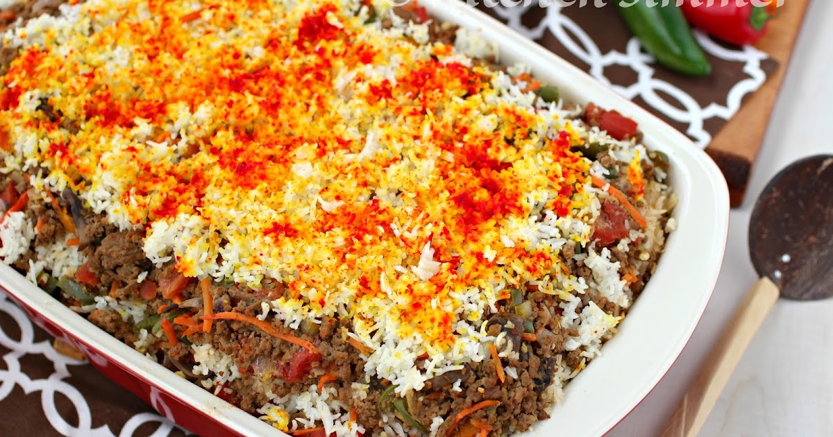 Kitchen Simmer Mince Beef and Veggie Biryani