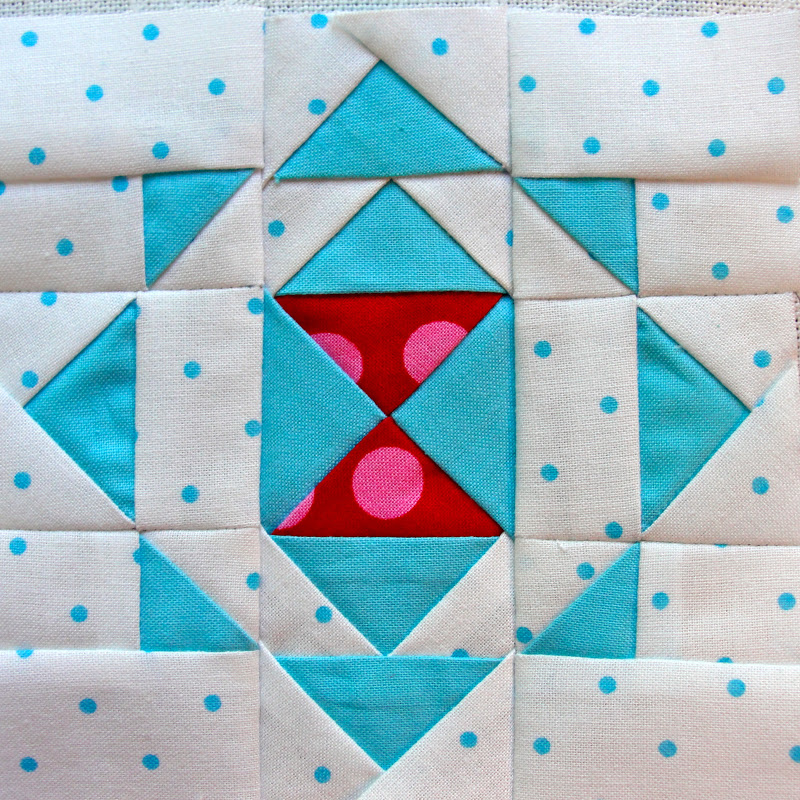 Stitchy Quilt Stuff Dear Jane Quilt, Week 2