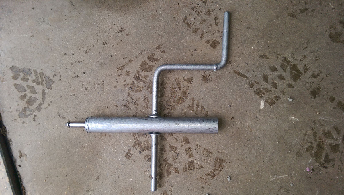 The Silver Windsurfer Homemade windsurfing downhaul winch