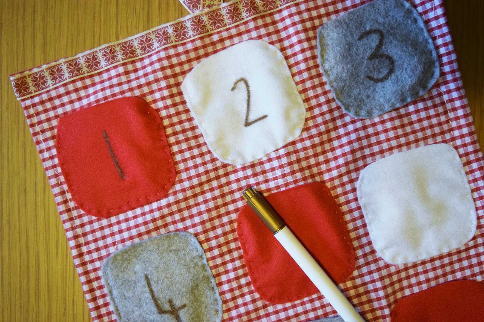 DIY FABRIC ADVENT CALENDAR A Life With Frills