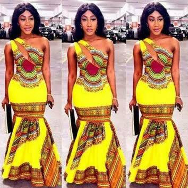 african print dress styles for weddings