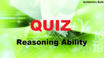 Reasoning Ability: Practice Set for IBPS Exam Reasoning Ability: Practice Set for IBPS Exam