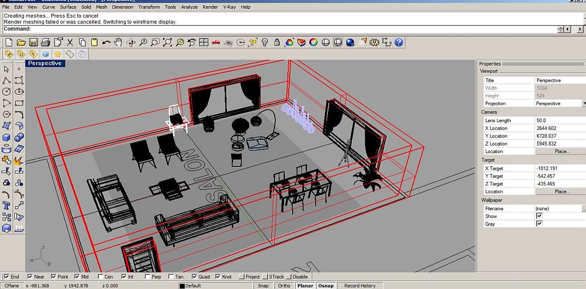 how to set up interior rendering rhino 4 how to set up interior rendering rhino 4