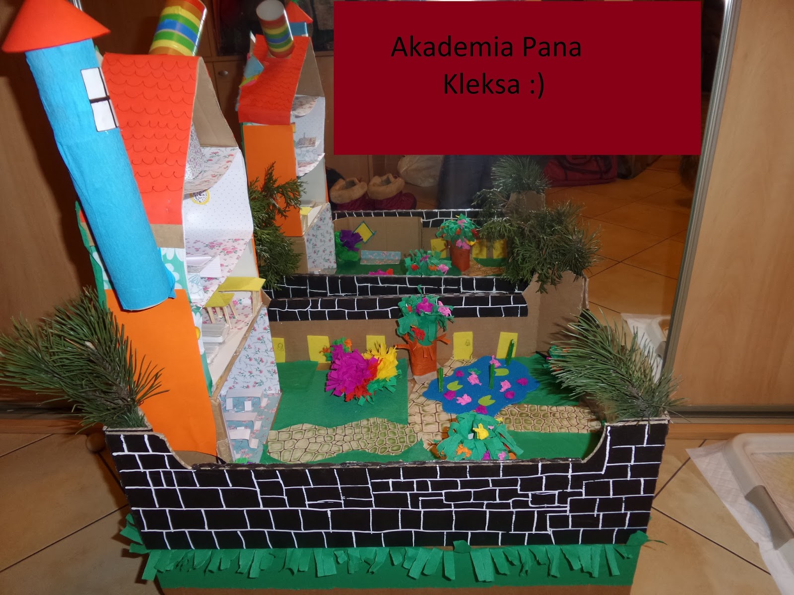 Jak Zrobić Makietę Akademii Pana Kleksa Akinajka Art For Kids: Akademia Pana Kleksa - Makieta