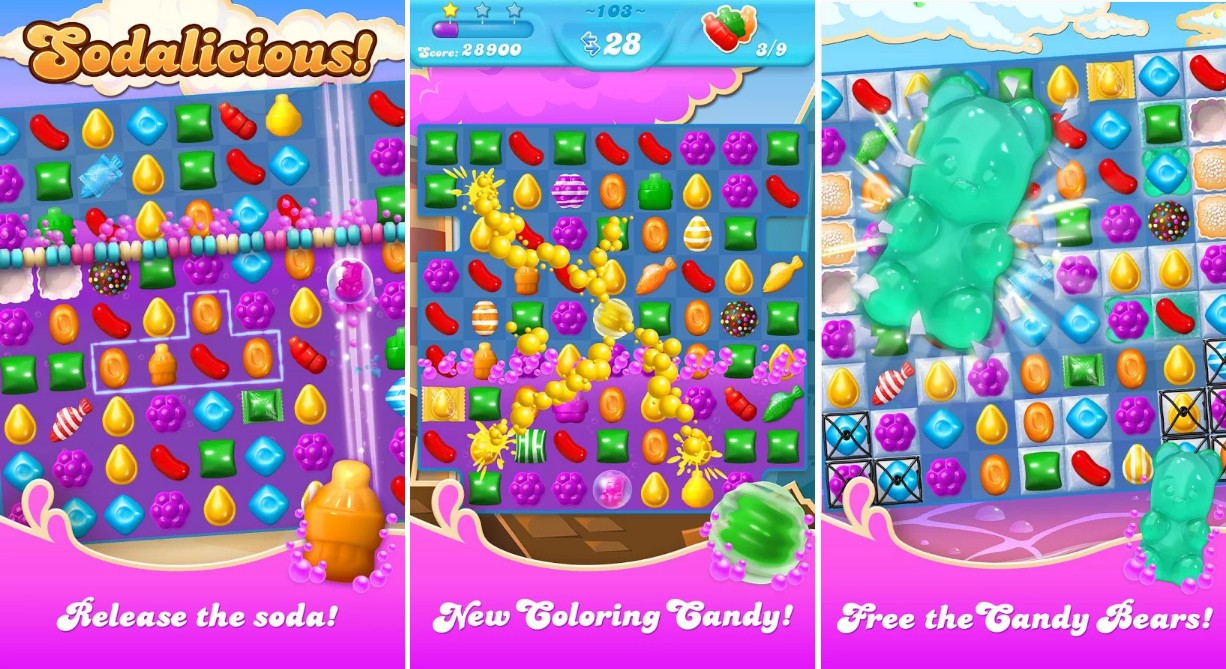 Candy Crush Soda Saga For Android APK - Screenshots Candy Crush Soda Saga For Android APK - Screenshots